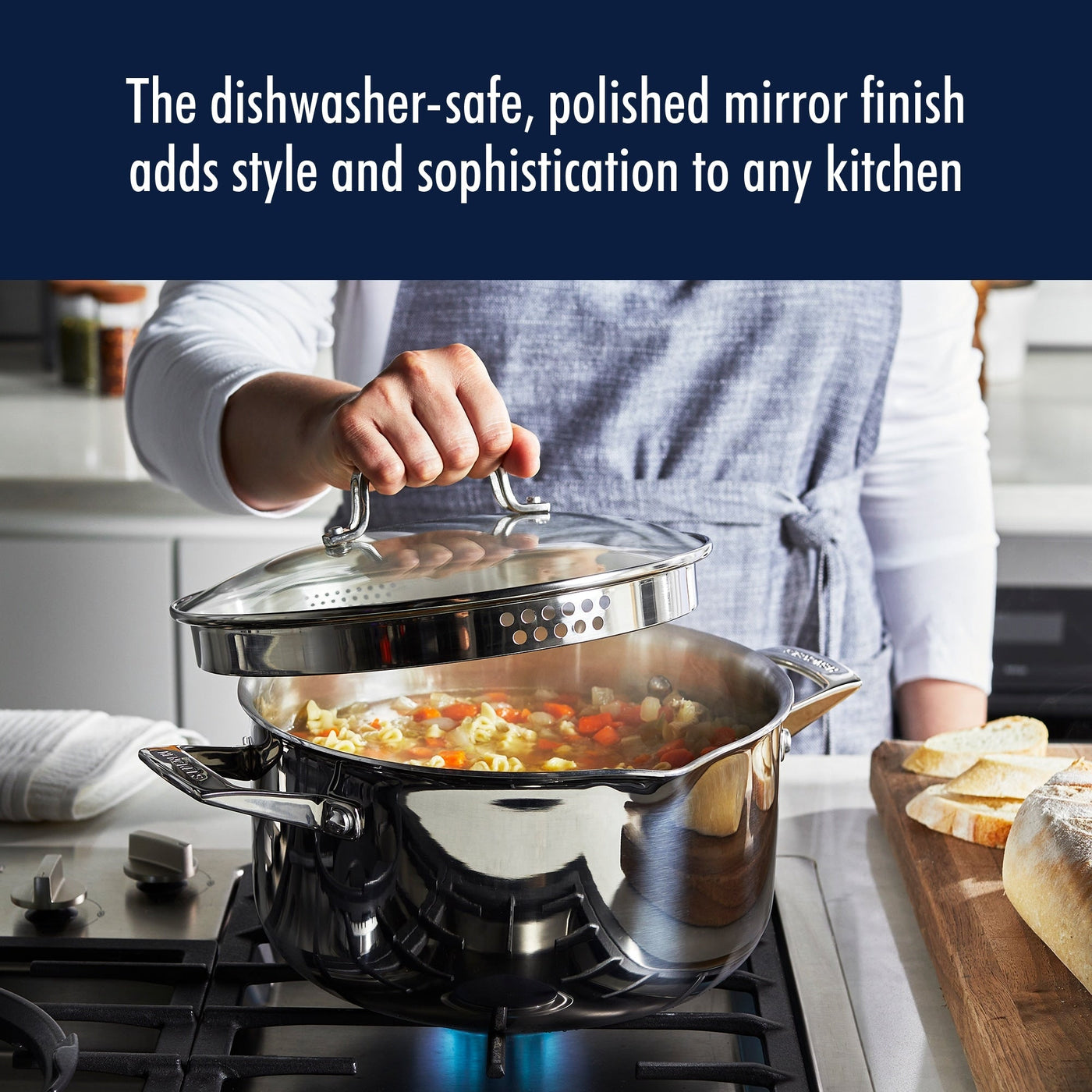 Henckels Clad H3 10-pc Stainless Steel Cookware Set