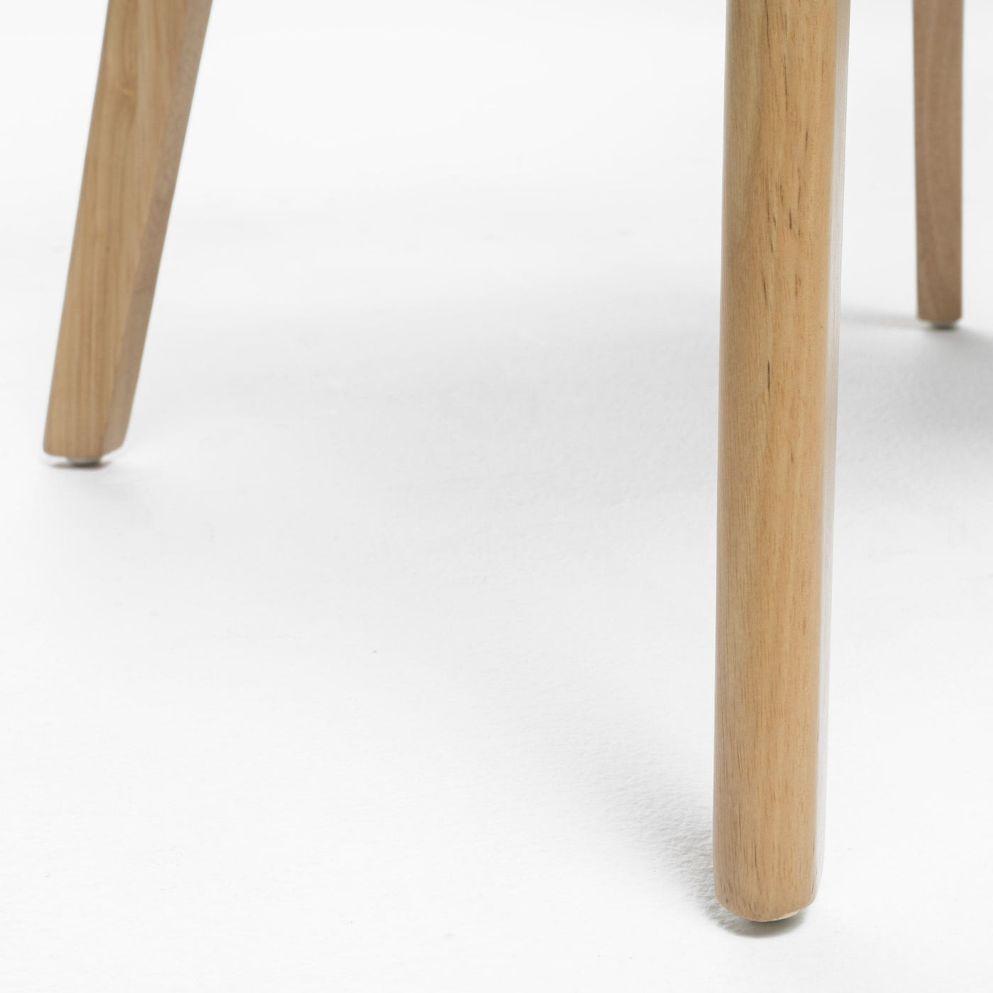 Abrielle Mid-Century Modern Upholstered Rubberwood Dining Chair (Set of 2) by Christopher Knight Home