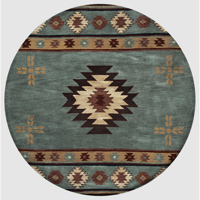 Alora Decor Ryder Southwestern Hand-tufted Wool Rug