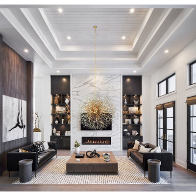 Starburst Chandelier 47 Wide Crystal Lighting Fixture