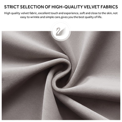 Upholstered Tufted Velvet Dining Chair with Solid Wood Legs Set of 6