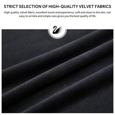 Upholstered Tufted Velvet Dining Chair with Solid Wood Legs Set of 6