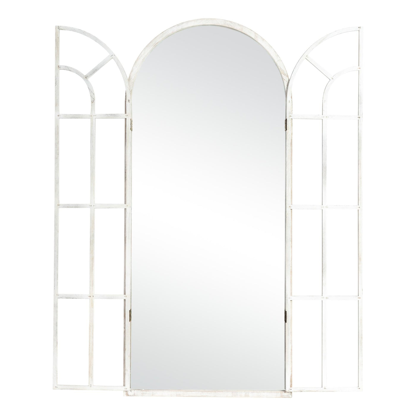 Window Mirror Arched Wood Mirror 71'' L*31'' W