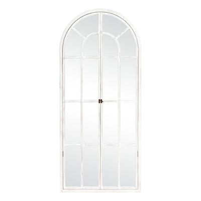 Window Mirror Arched Wood Mirror 71'' L*31'' W
